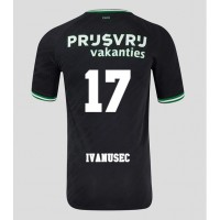 Maglie da calcio Feyenoord Luka Ivanusec #17 Seconda Maglia 2024-25 Manica Corta